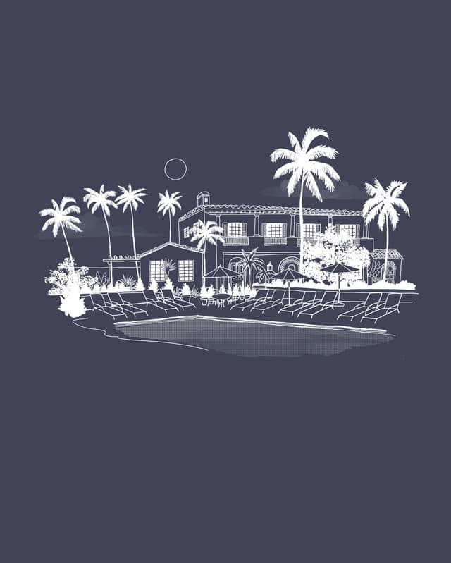 13. House with Palms