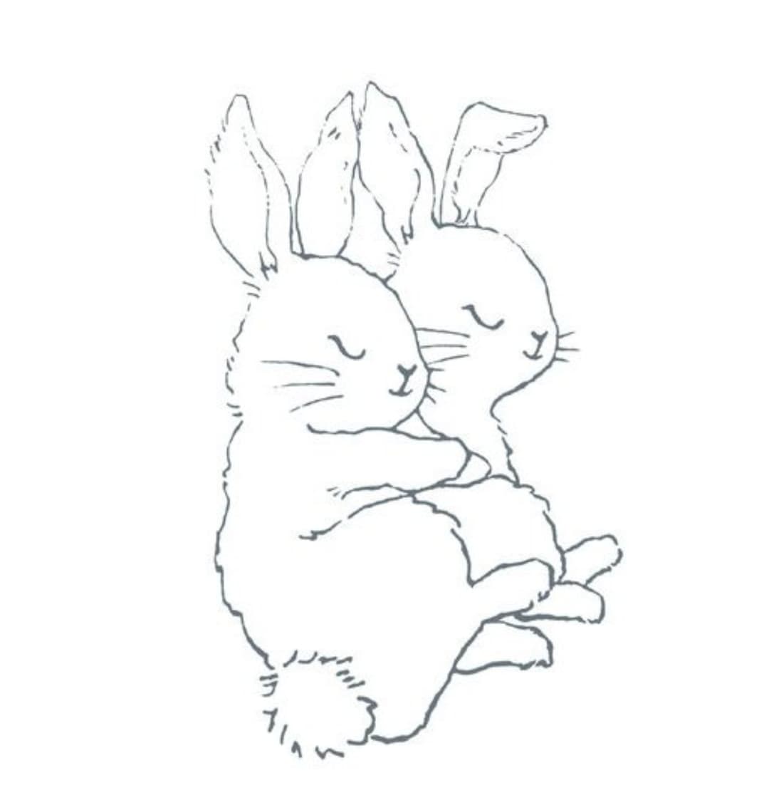 Bunnies Sleeping