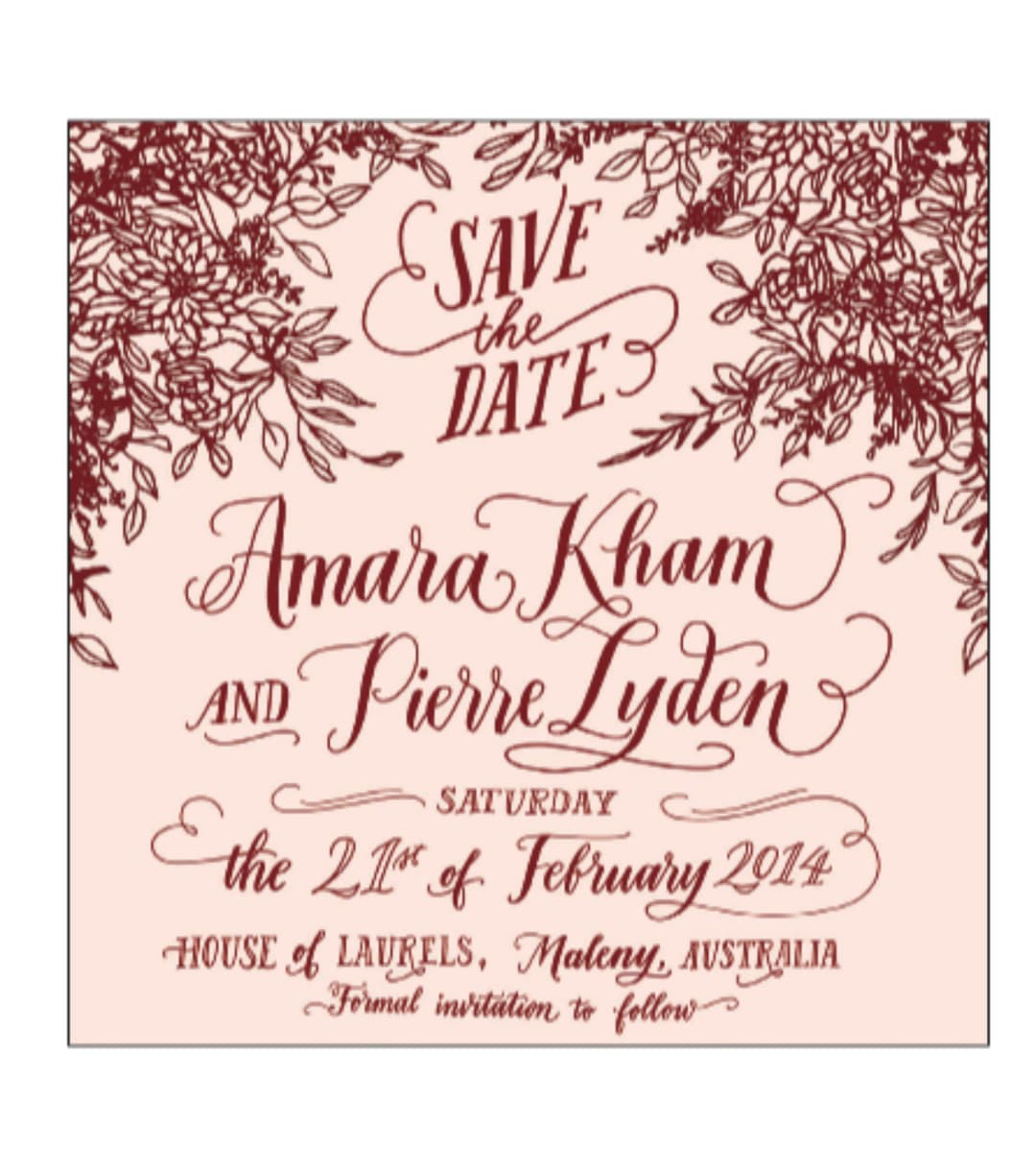Save the Date