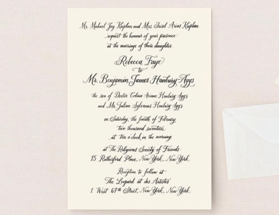 Wedding Invitation 4