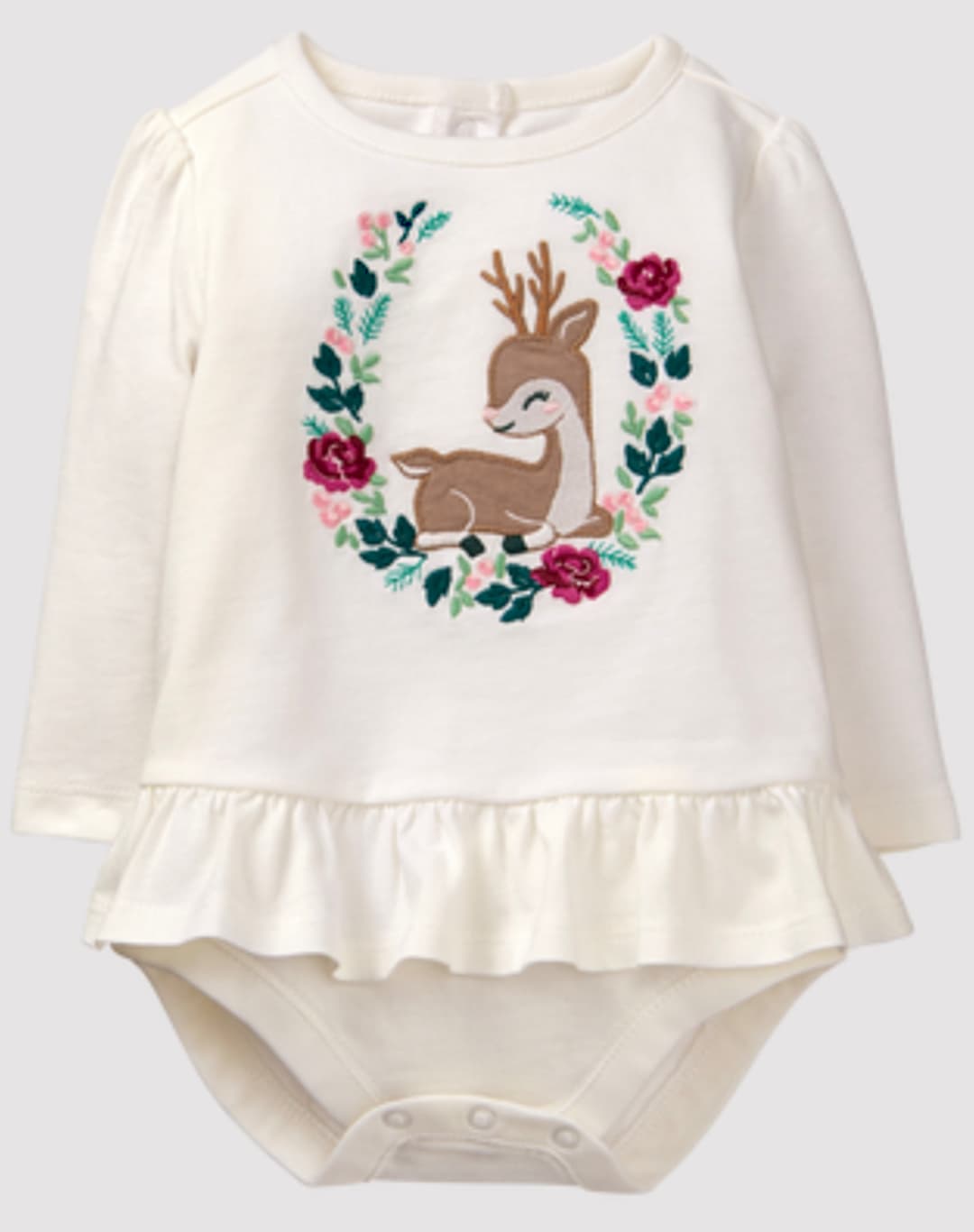Deer Floral