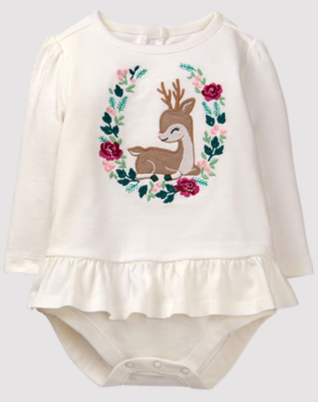 Deer Floral