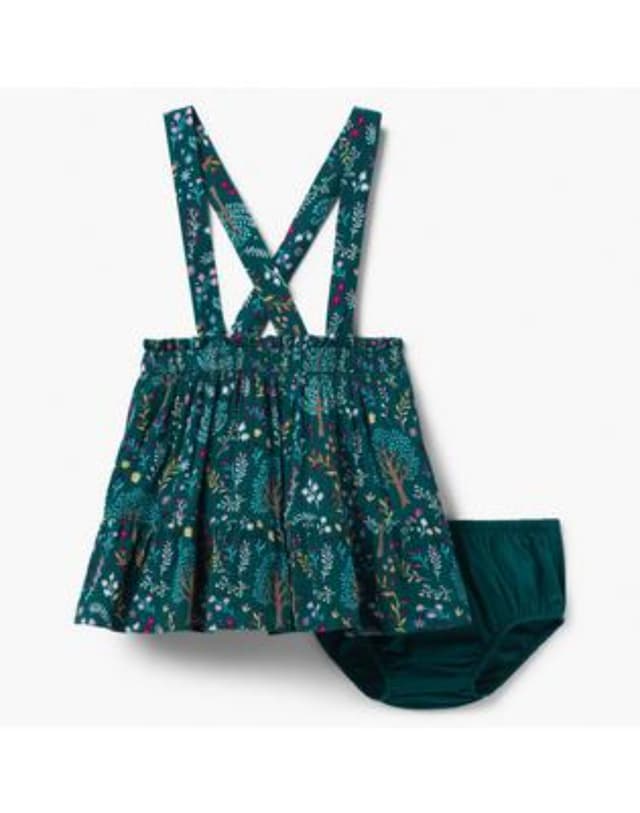 Green Floral Print