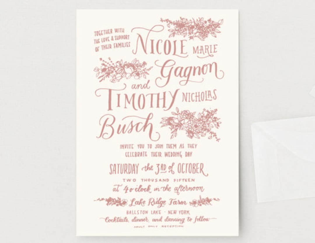 Wedding Invitation 1